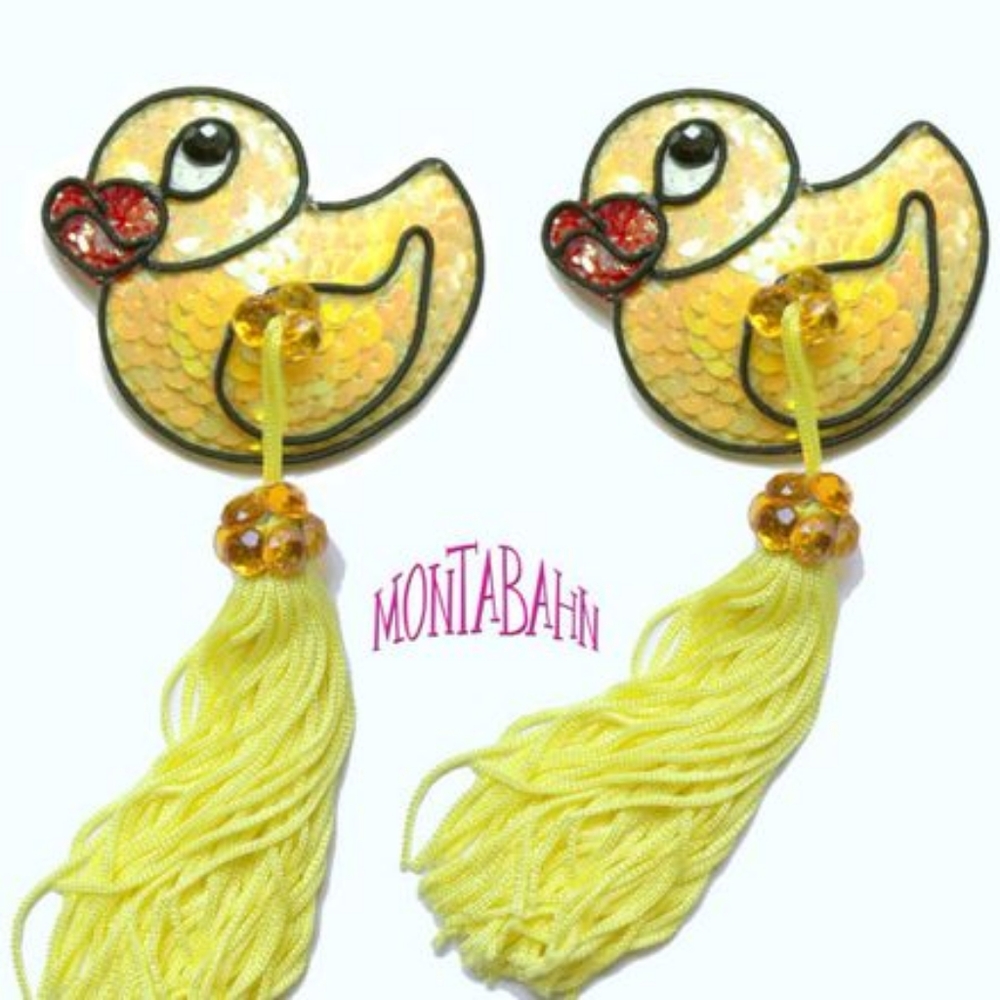 Burlesque Pasties Rubber Ducky